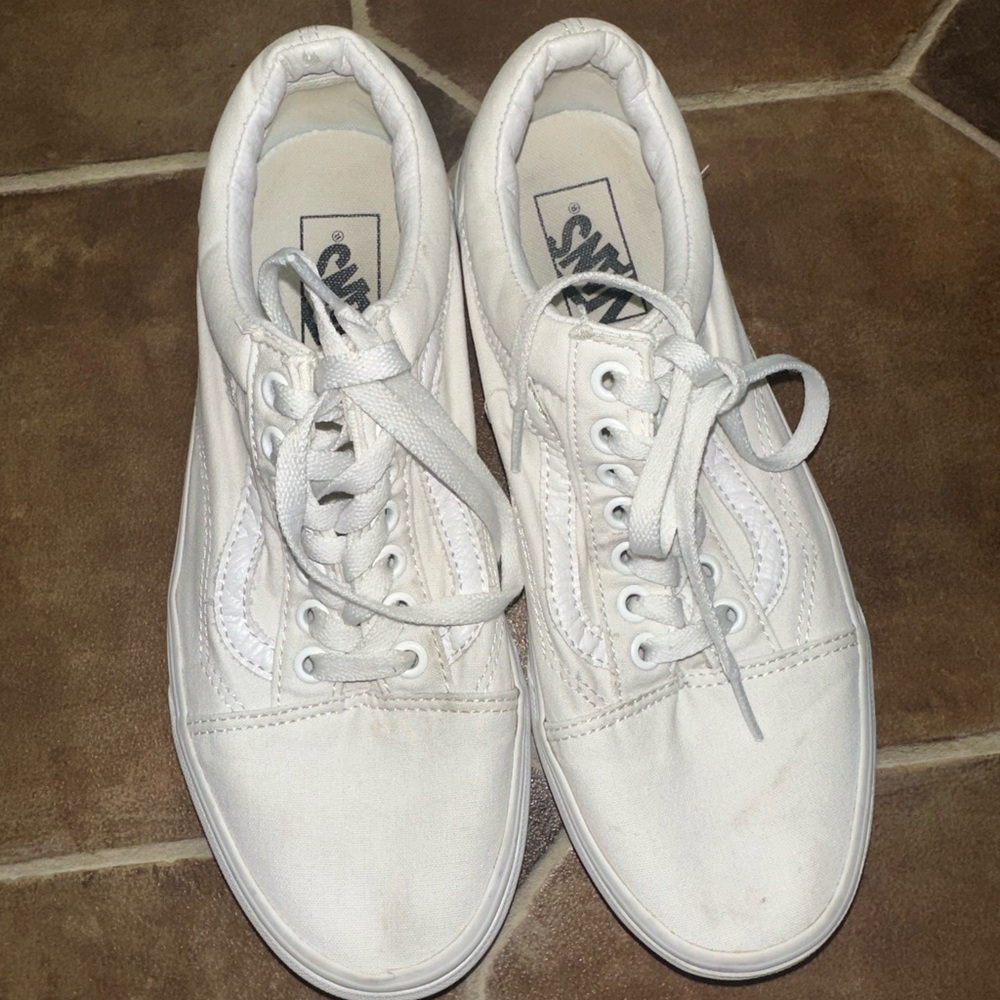 Vans White Sneakers